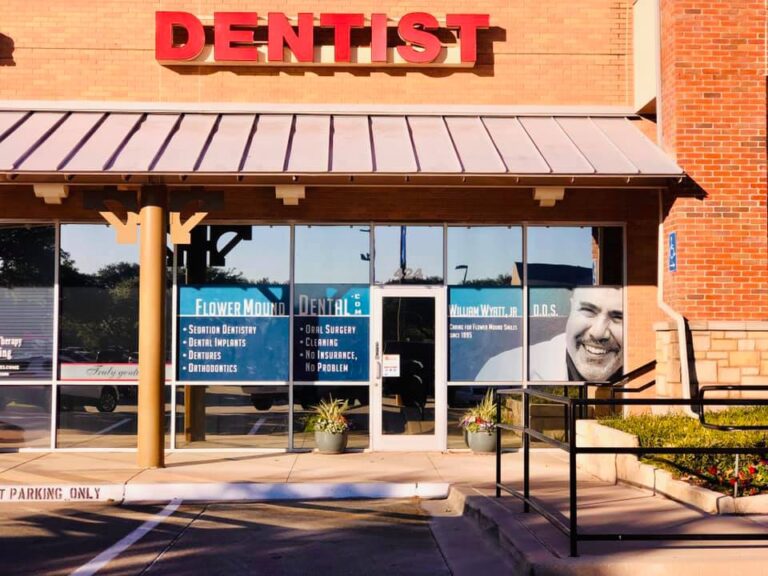Dentist Flower Mound TX Flower Mound Dental Dr. William E. Wyatt Jr. exterior 2 1 768x576