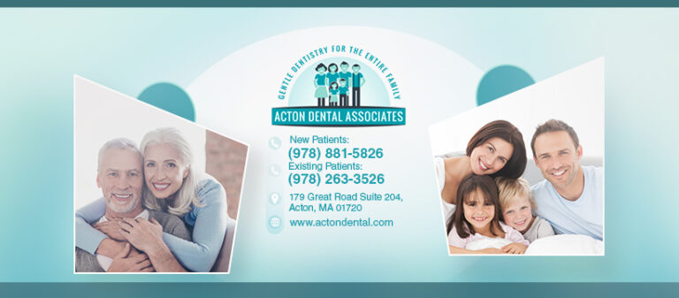 Dentist Acton MA Acton Dental Associates Dr. Eric Block COVER 4 768x337