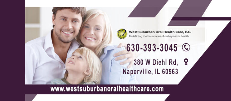 Dentist Naperville IL West Suburban Oral Health Care Dr. Susan Mazzei DDS COVER 768x337