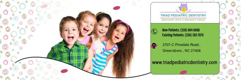 Pediatric Dentist Greensboro NC 768x256