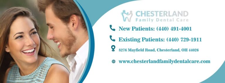 Dentist Chesterland OH Chesterland Family Dental Care Brianne R. Fratantonio M.A. D.M.D. cover 768x284