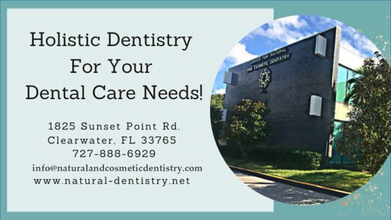 Holistic Dentist Clearwater FL Natural Dentistry Dr. Beata A. Carlson COVER 2 768x432