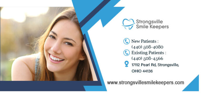 Dentist Strongsville OH Strongsville Smile Keepers Dr. Matt Gaebelein Cover 1 768x337