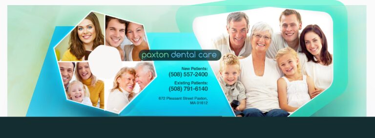 Dentist Paxton Worcester MA Dr. Fadi Farah Paxton Dental Care cover 768x284