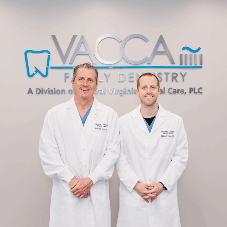 Best Midlothian dentists Dr. Richard Vacca and son Dr. Will Vacca 768x768