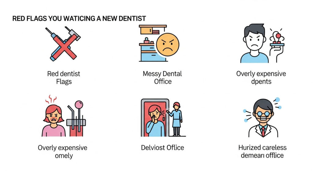 5 Red Flags to Watch Out for When Choosing a New Dentist.