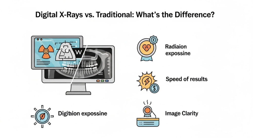 Digital X-Rays vs. Traditional: What's the Difference?