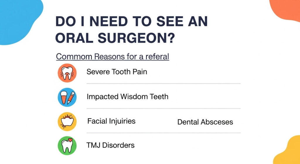 Do I Need to See an Oral Surgeon? 5 Common Reasons for a Referral.