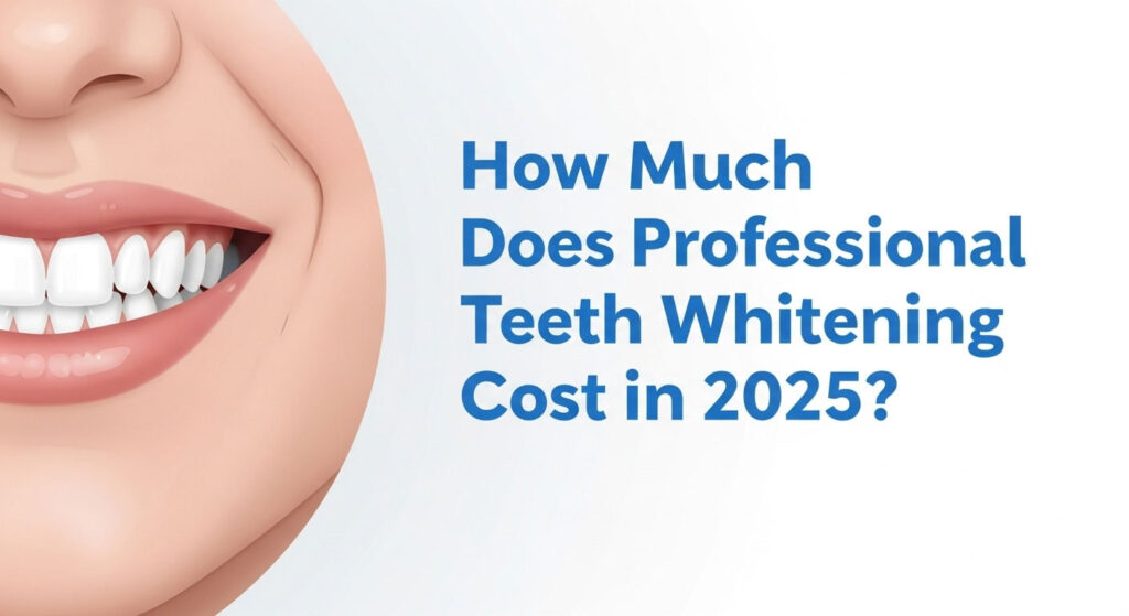 How Much Does Professional Teeth Whitening Cost in 2025