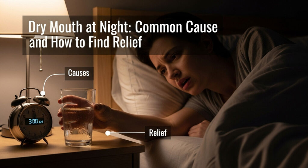 Dry Mouth at Night: Common Causes and How to Find Relief