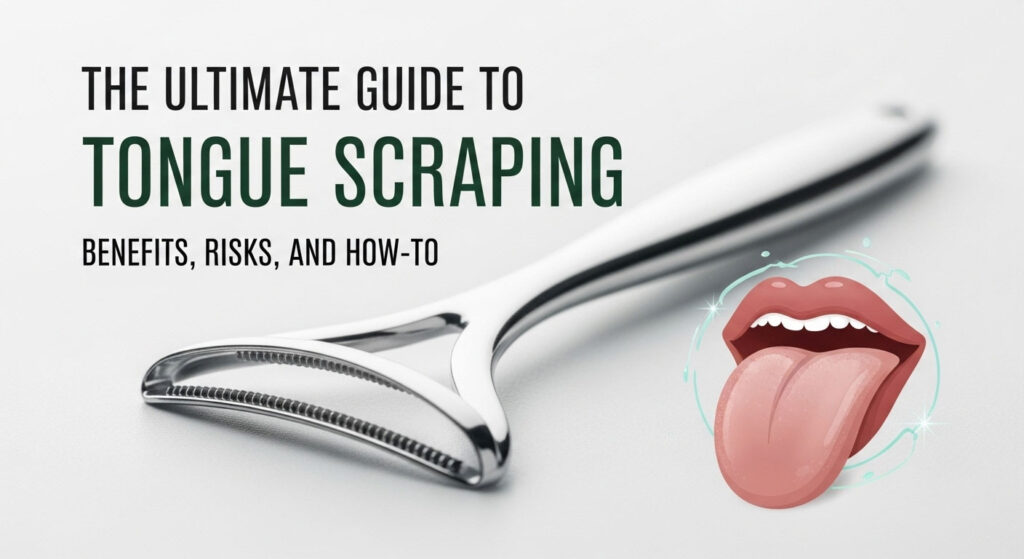 The Ultimate Guide to Tongue Scraping: Benefits, Risks, and How-To