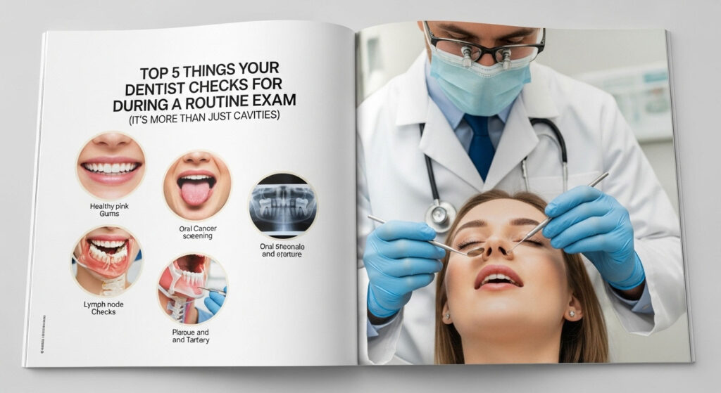 Top 5 Things Your Dentist Checks for During a Routine Exam (It's More Than Just Cavities)