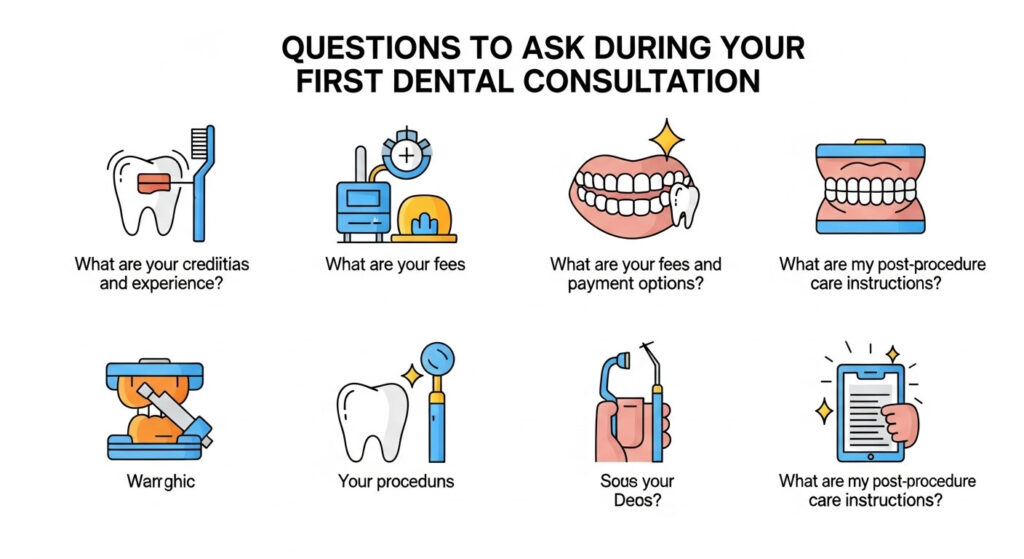 Questions to Ask During Your First Dental Consultation.