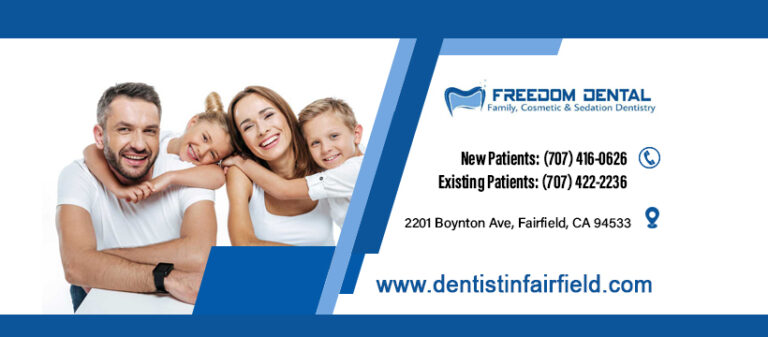 Dentist Fairfield CA 768x337