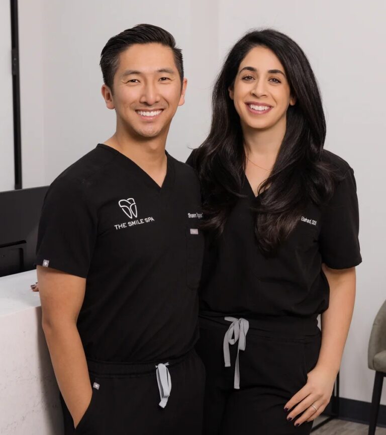 dr joelle abed elahad and dr shawn nguyen the smile spa agoura hills 768x865